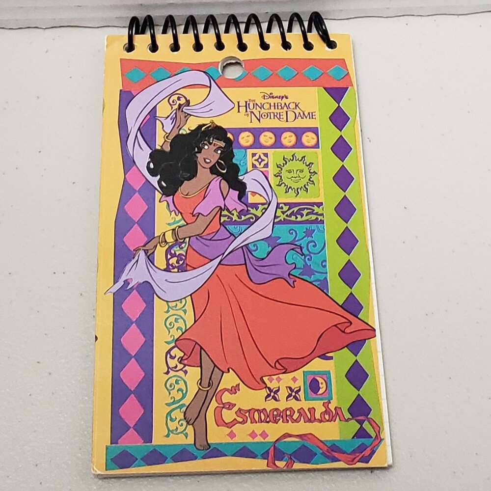 Vintage Disney Hunchback of Notre Dame Notepad